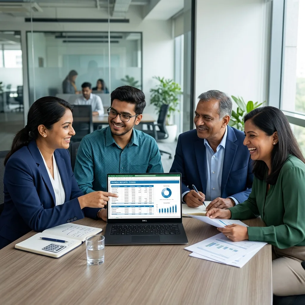 Payroll processing and salary management