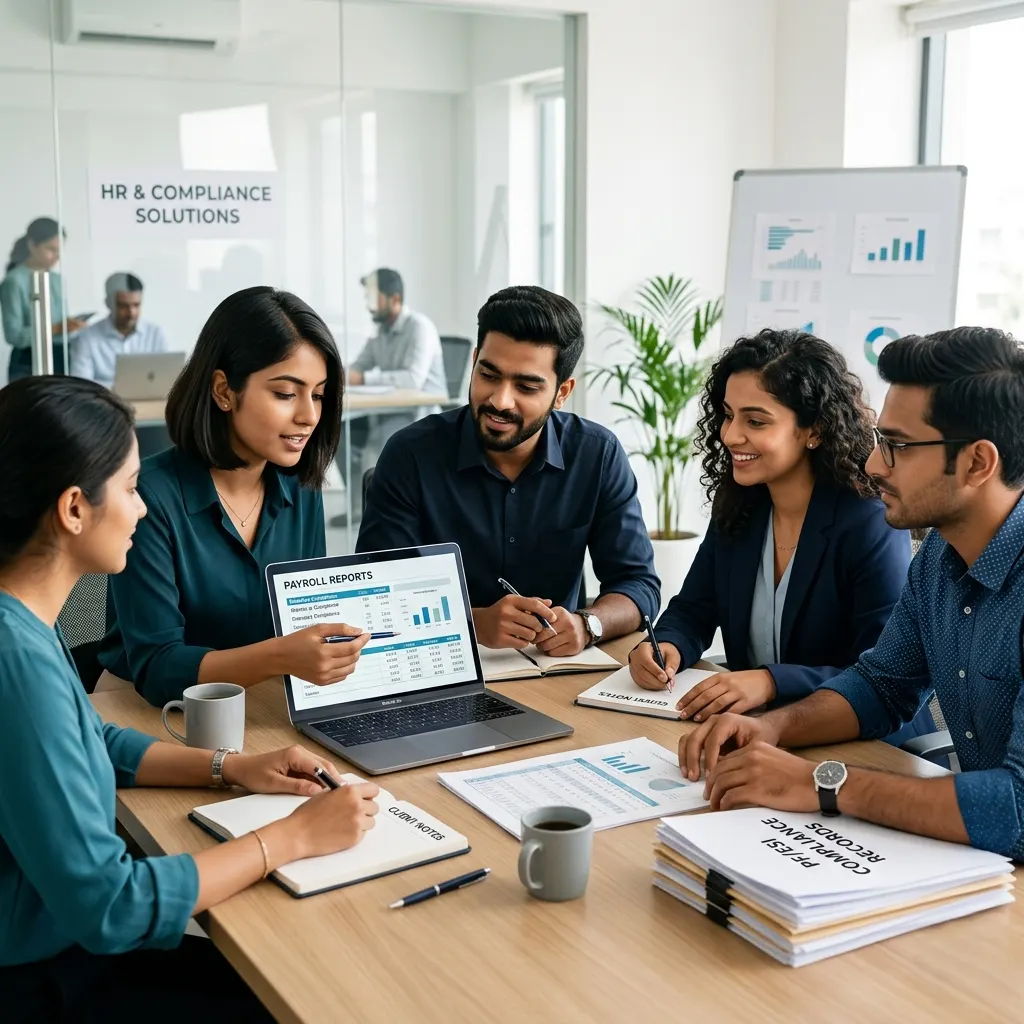 Definite Managements payroll expert team