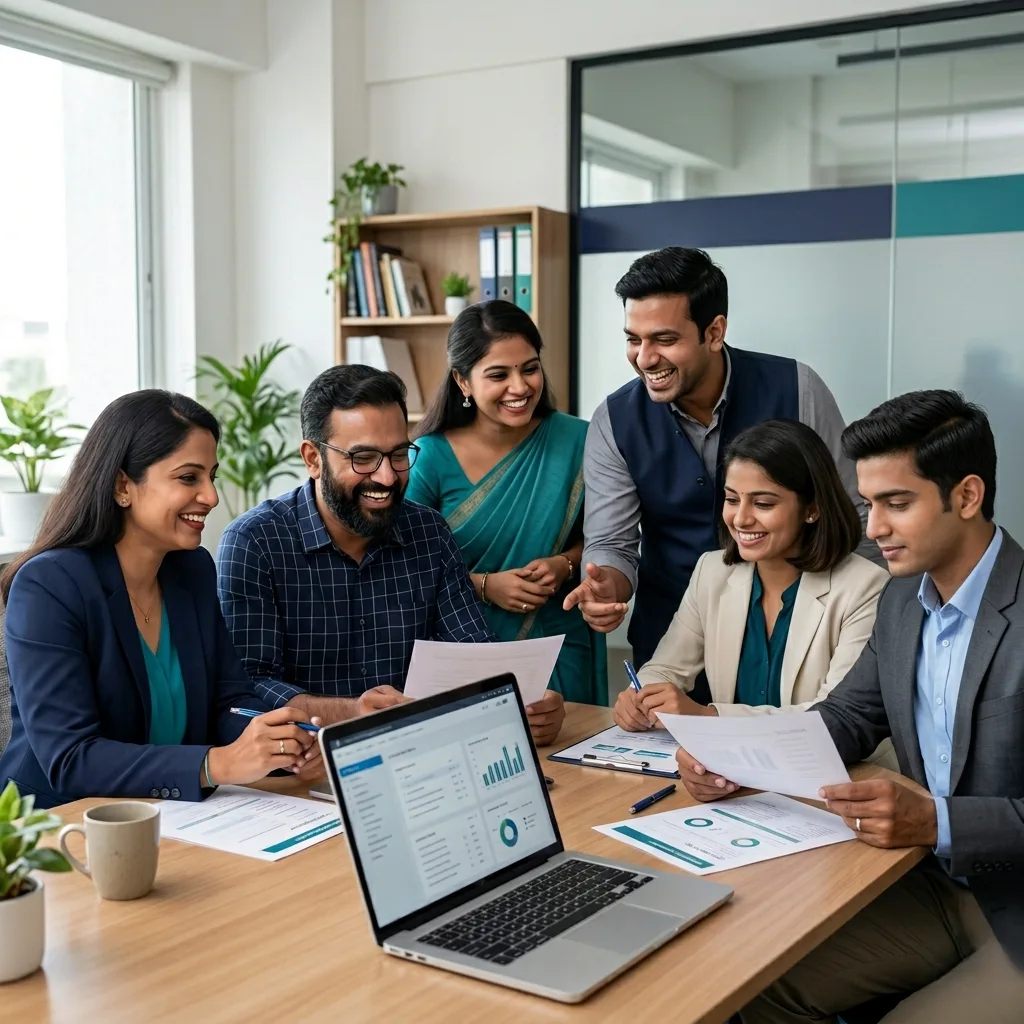 Team collaboration at Definite Managements